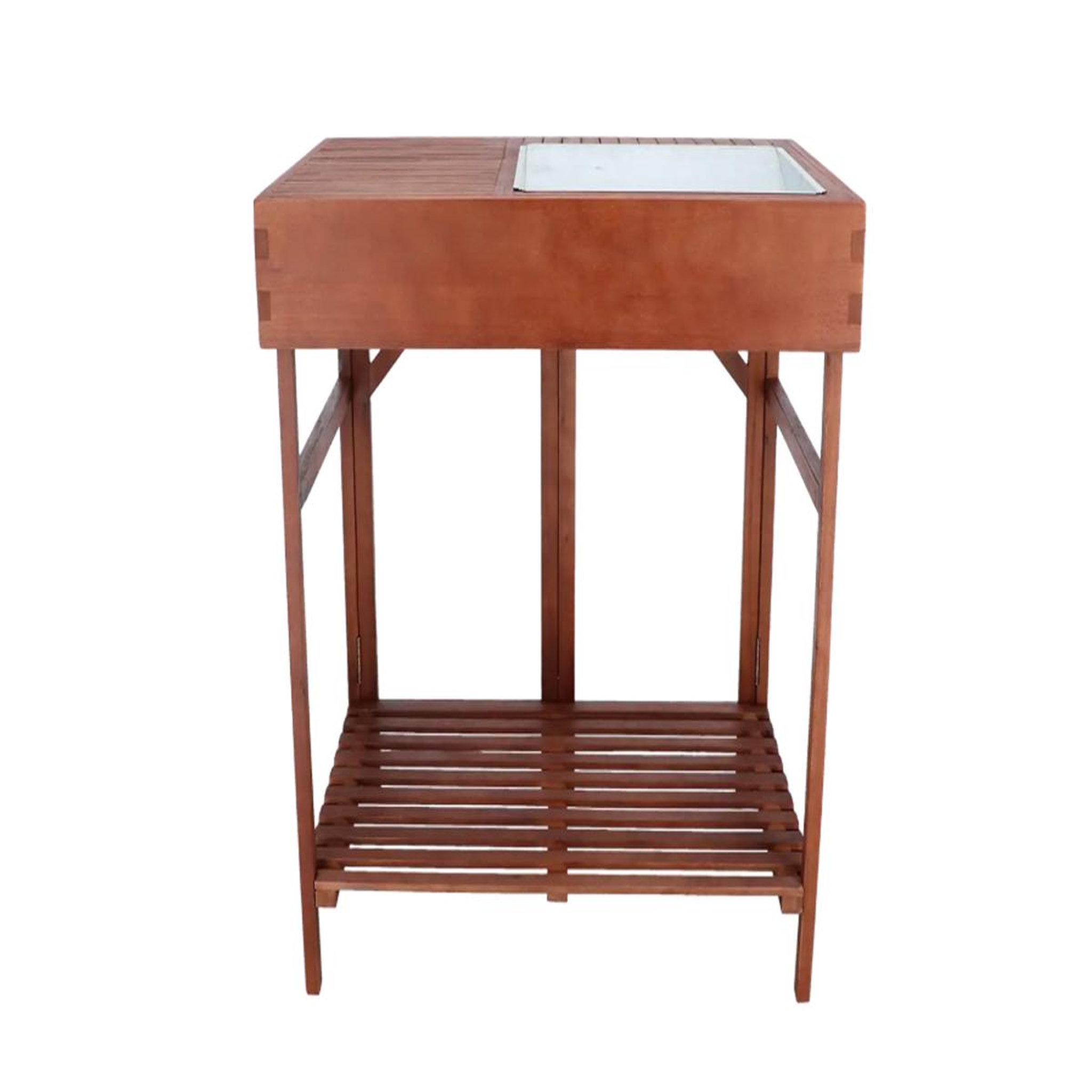 Voir la diapositive 3 : ESSCHERT DESIGN Table à rempoter en bois dur - Esschert Design