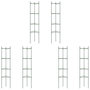 Voir la diapositive 2 : VIDAXL Cages a tomates 6 pcs 154 cm acier et PP