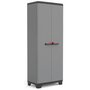 Voir la diapositive 1 : Keter Keter Armoire de rangement avec etageres Stilo Gris et noir 173 cm