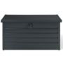 Voir la diapositive 3 : ID MARKET Coffre de rangement métal verrouillable gris anthracite pour jardin 350L 120x62,5x63 cm