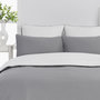 Voir la diapositive 1 : Sensei Maison Housse de couette bicolore en percale coton DOZMARY