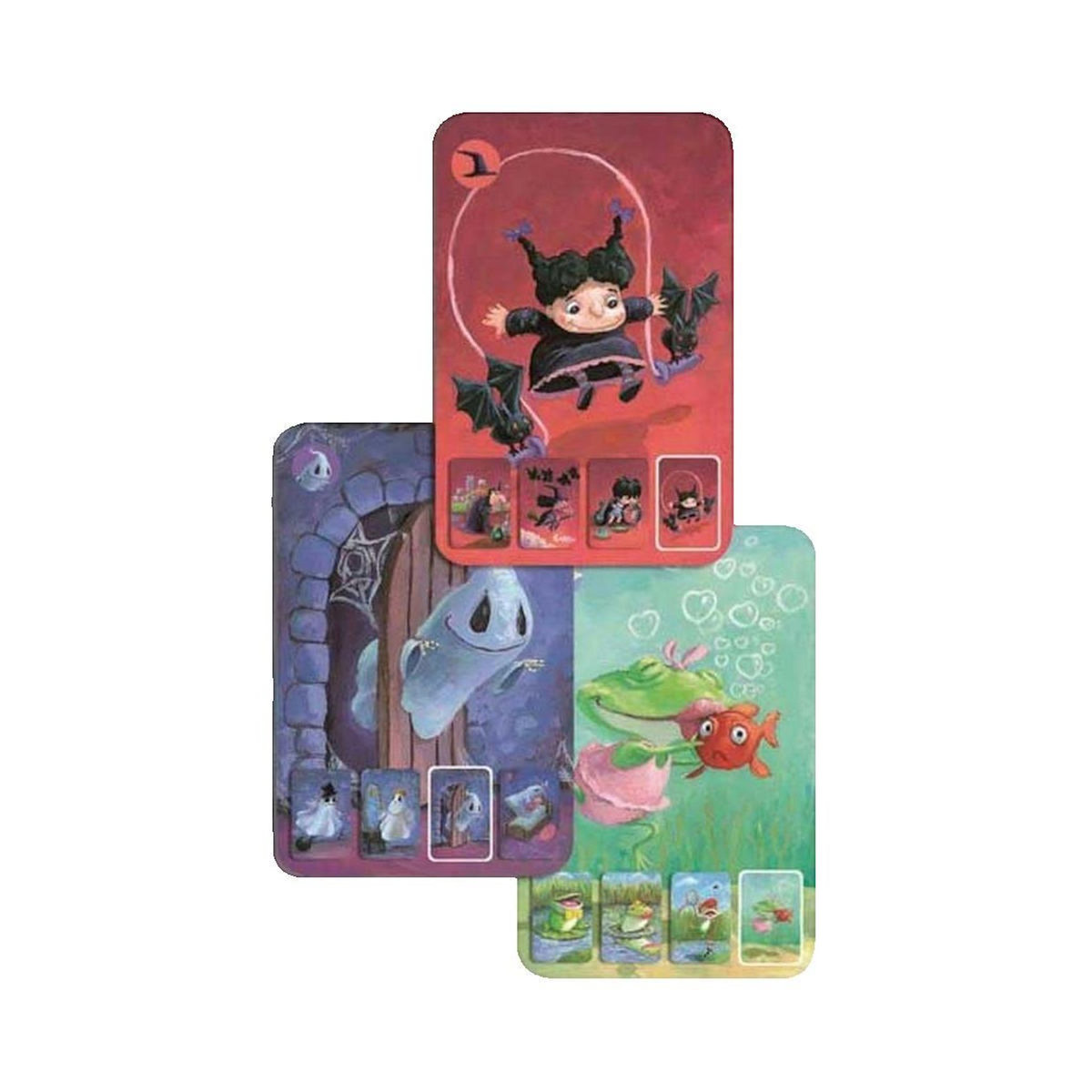 Djeco Jeu de cartes Djeco Mini Family Vert
