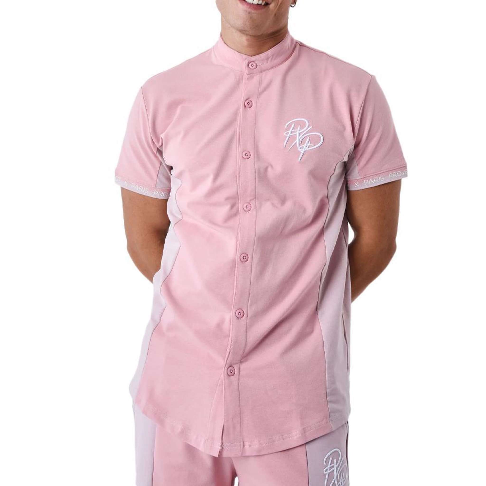Project X Chemise  Homme Project X Paris 2310053. Coloris disponibles : Rose