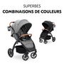 Voir la diapositive 4 : HAUCK Poussette citadine Uptown