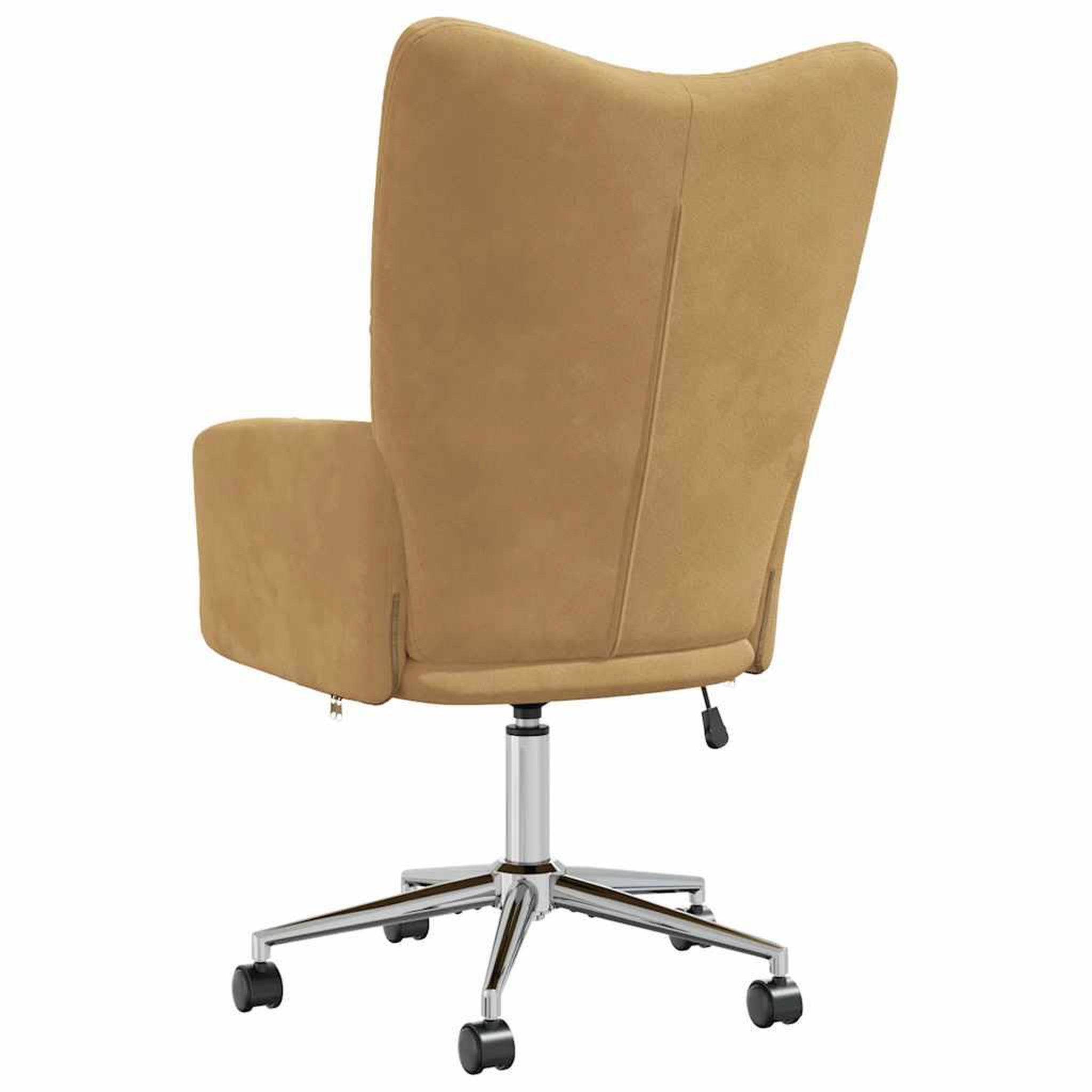 Voir la diapositive 5 : VIDAXL Chaise de relaxation Marron Velours