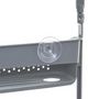 Voir la diapositive 2 : FIVE Support de Douche 2 Paniers  Souple  70cm Gris