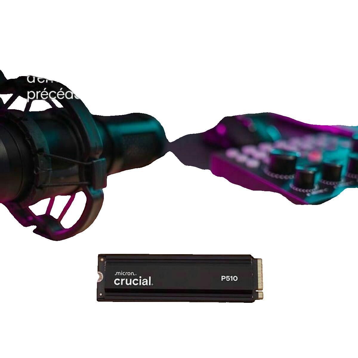 Crucial Disque dur interne Crucial P510 1 To