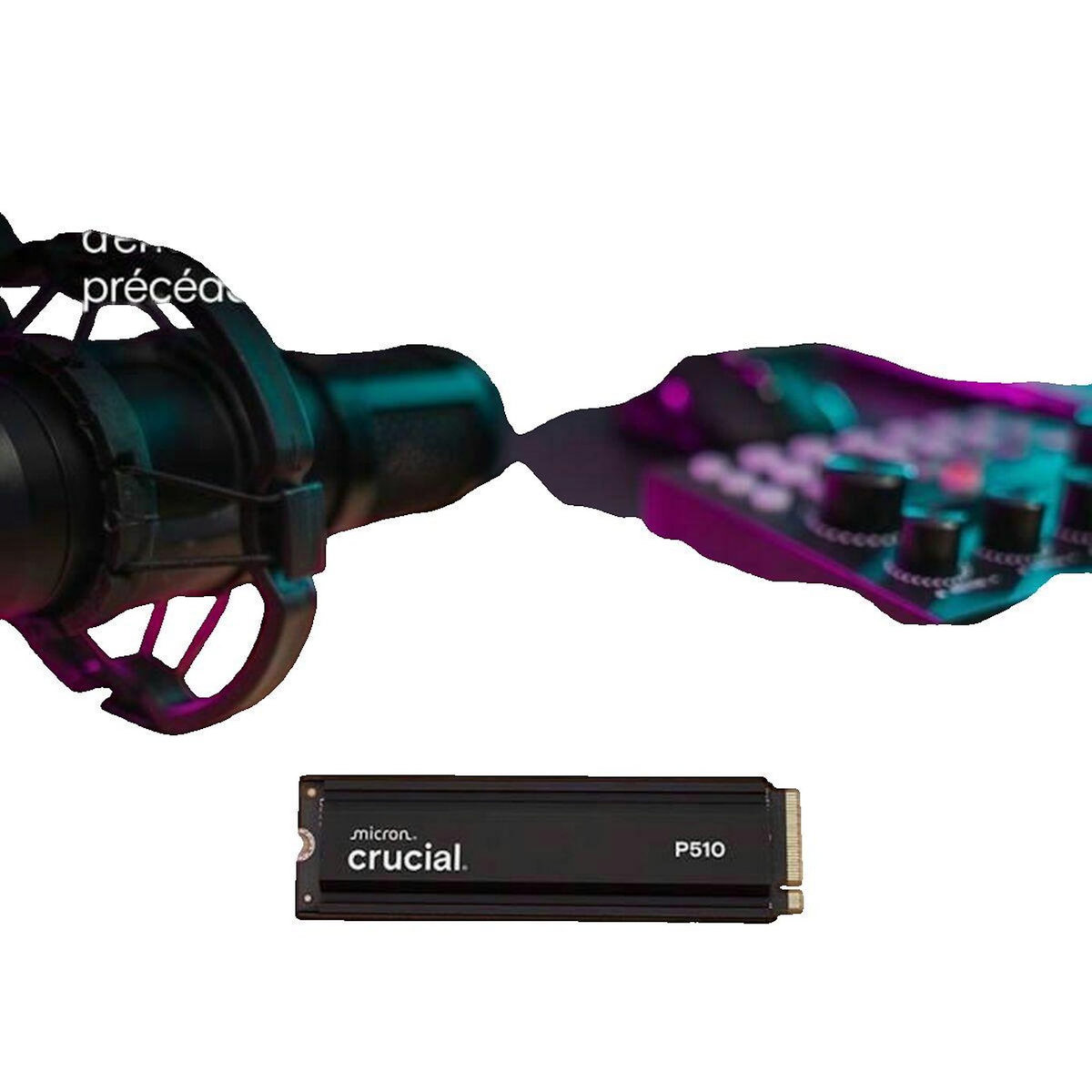 Crucial Disque dur interne Crucial P510 1 To