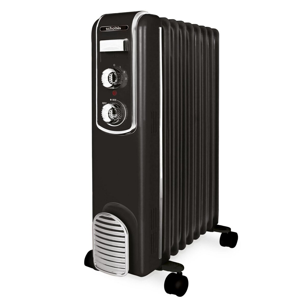 Scholtes Radiateur bain d'huile 2000w noir - schv709n