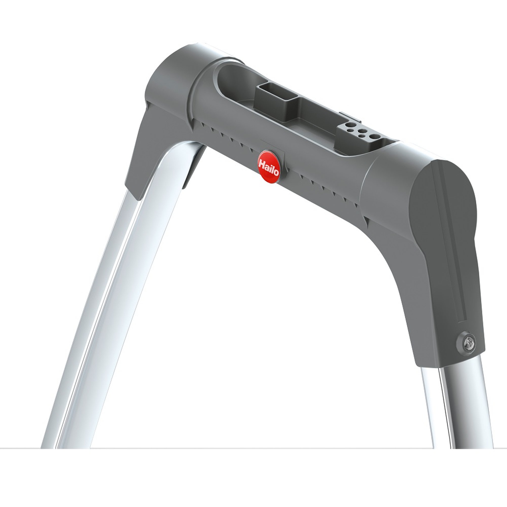 Voir la diapositive 4 : HAILO Marchepied 3 marches pliable 3m en aluminium - LIVINGSTEP PLUS