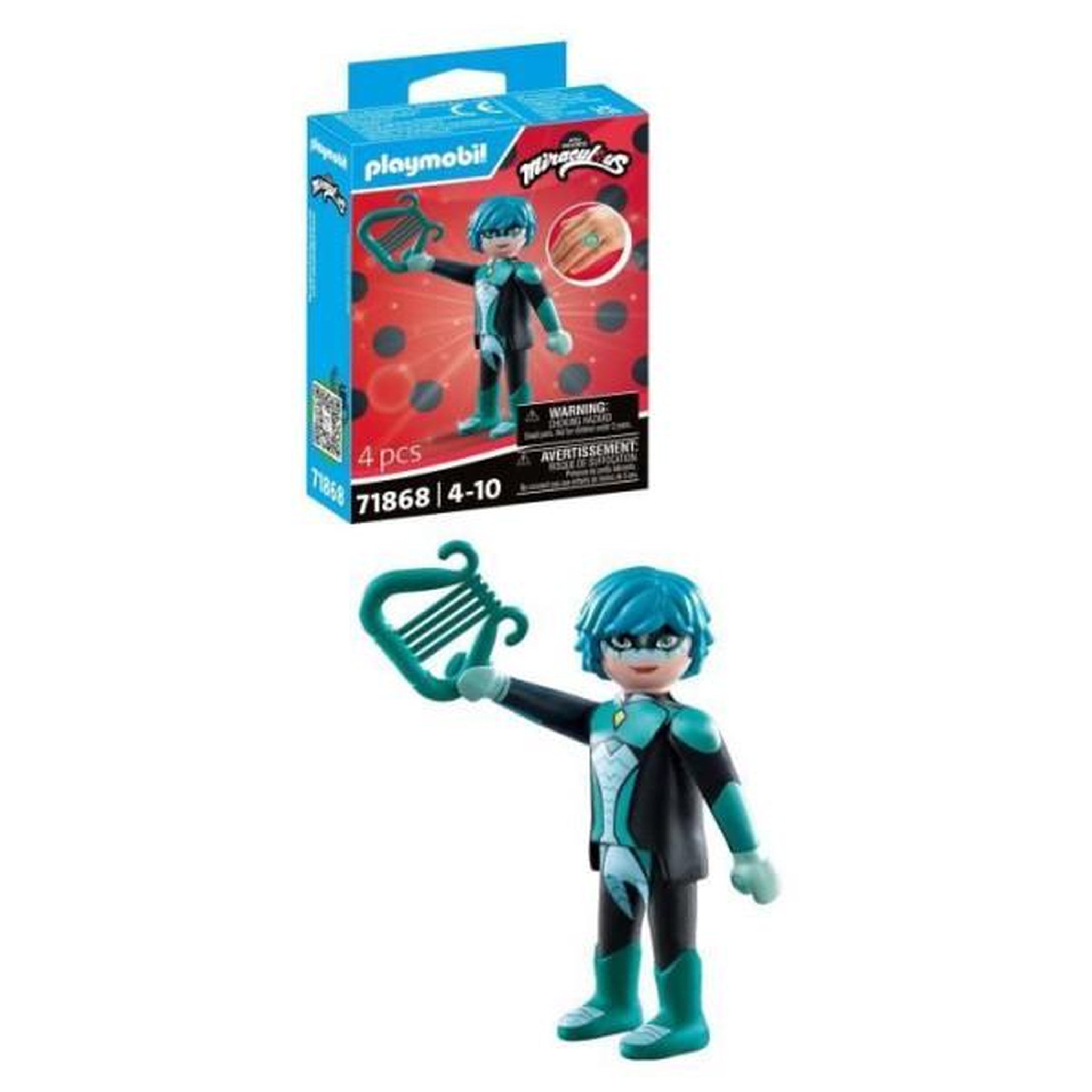 Voir la diapositive 3 : PLAYMOBIL PLAYMOBIL 71868 Miraculous : Viperion