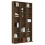 Voir la diapositive 5 : VIDAXL Armoire a CD Chene marron 102x23x177,5 cm Bois d'ingenierie