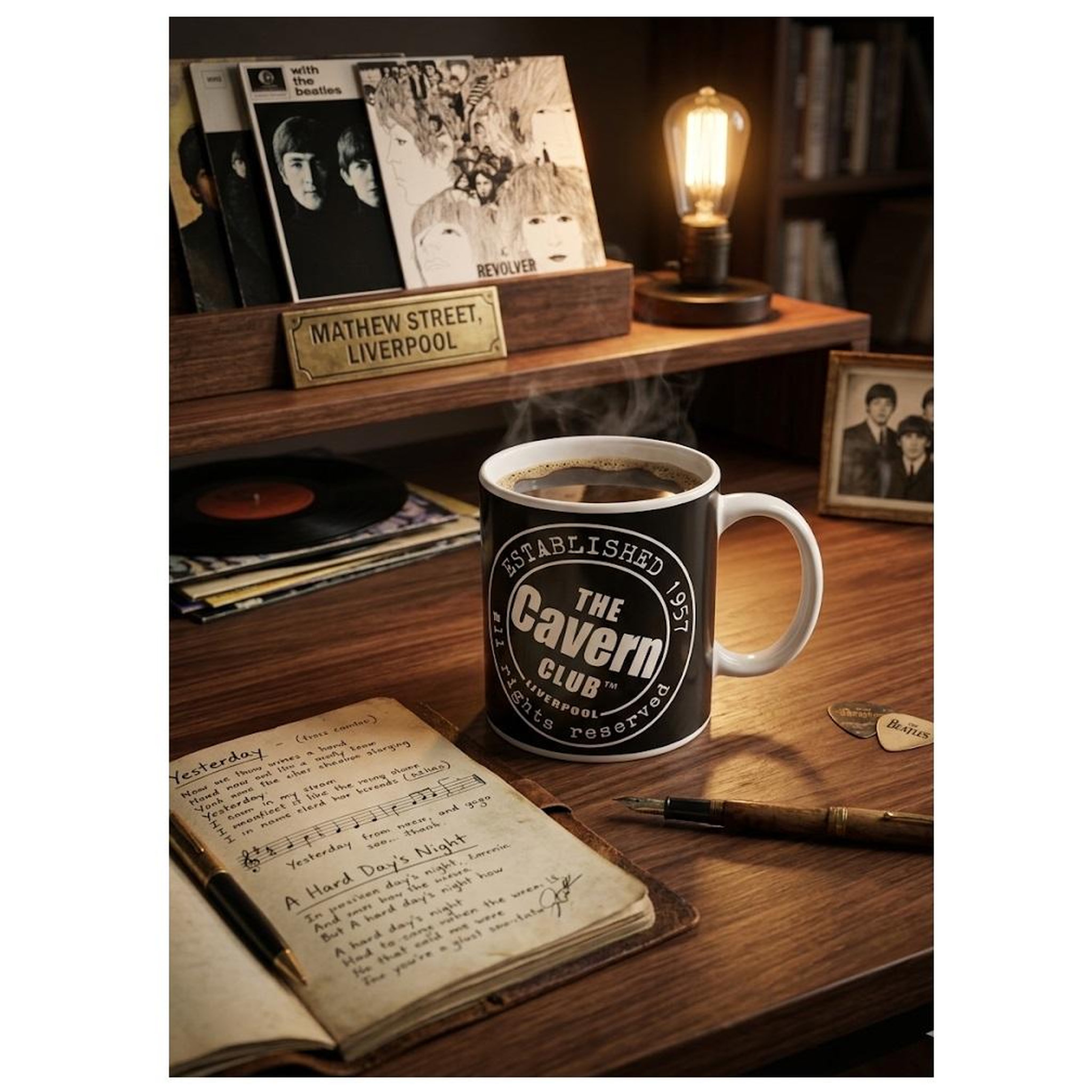 Voir la diapositive 2 : Eden Mug en céramique the cavern club liverpool 9 cm