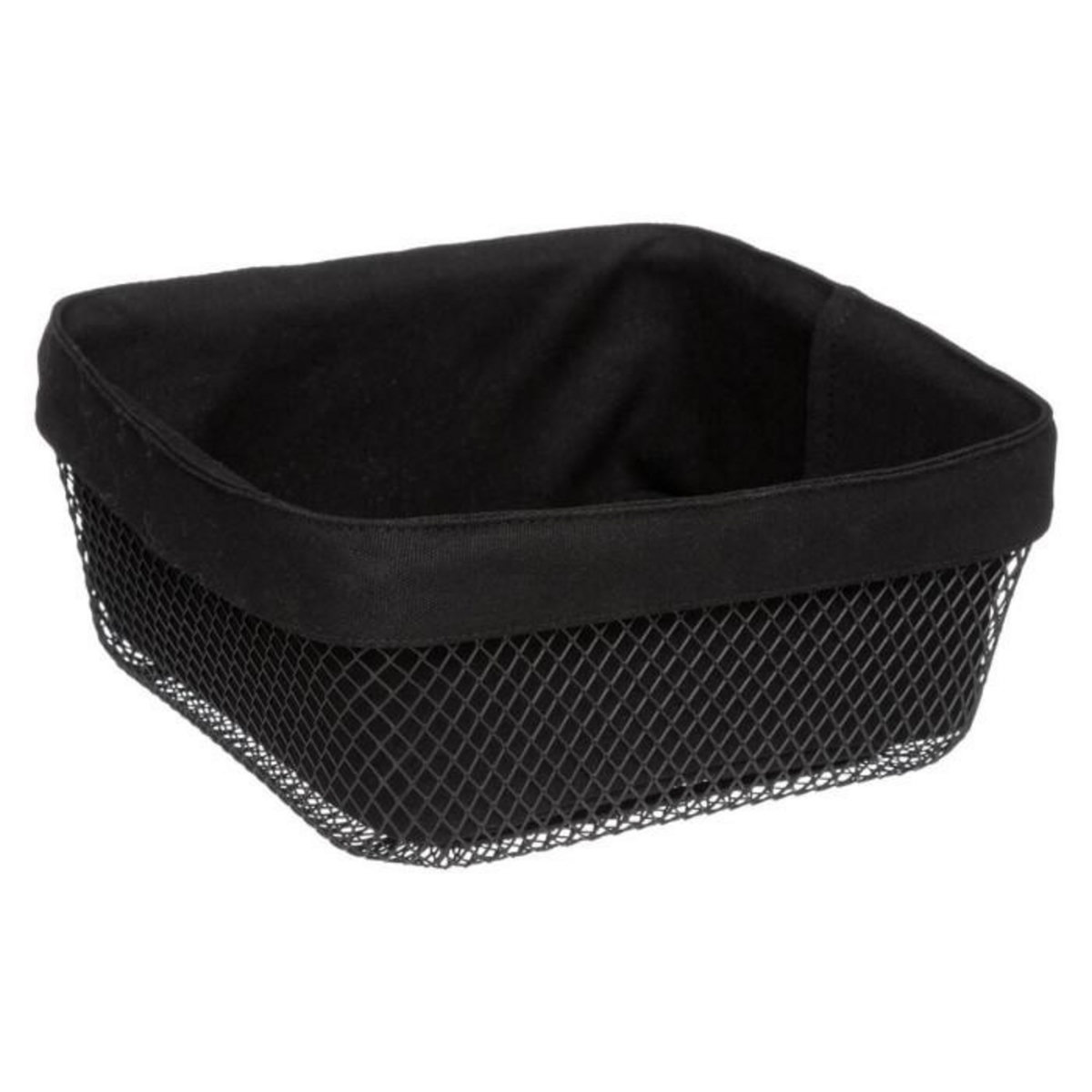 FIVE Corbeille à Pain Carrée  Mayaj  25cm Noir