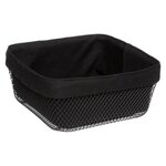 FIVE Corbeille à Pain Carrée  Mayaj  25cm Noir