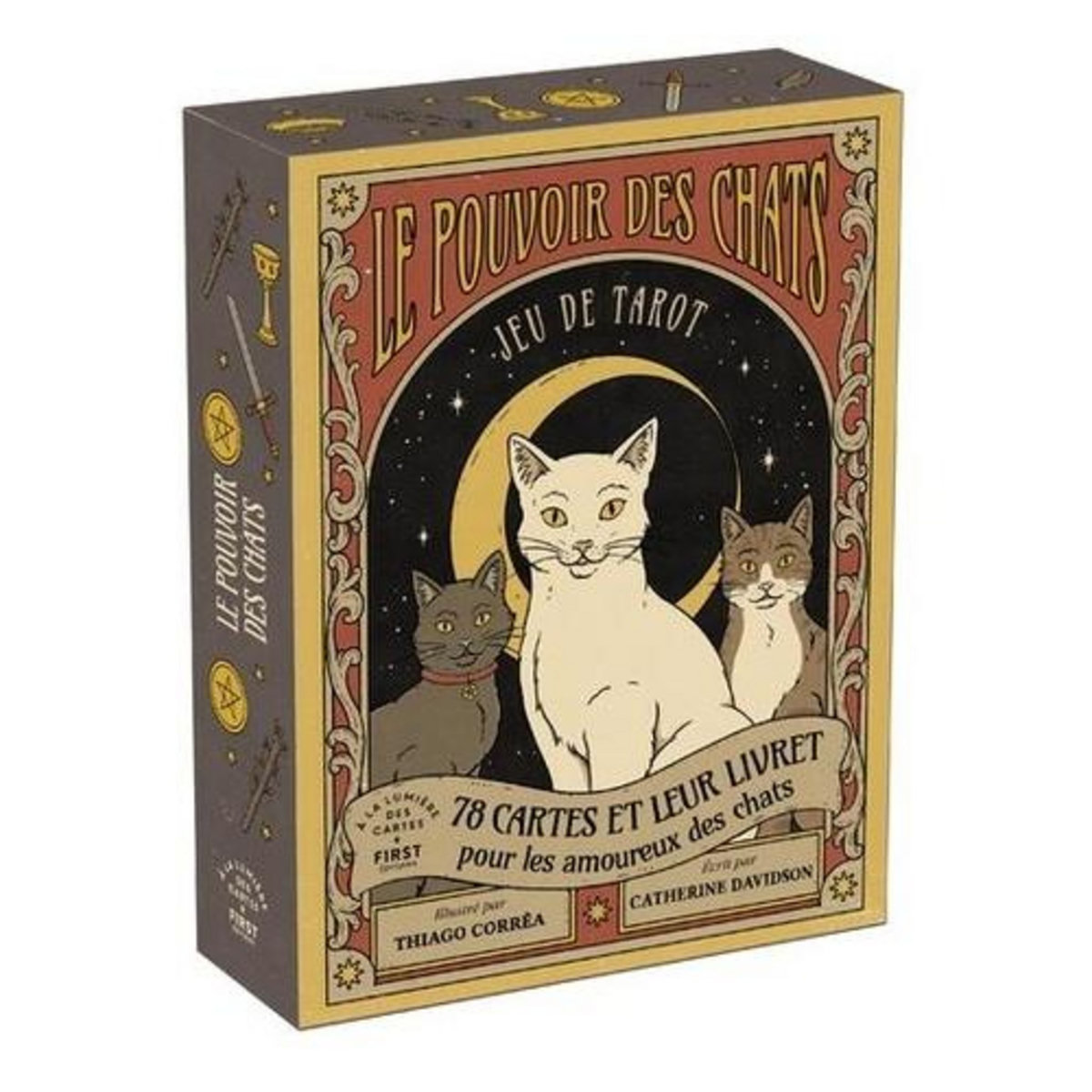 LE POUVOIR DES CHATS. JEU DE TAROT, Davidson Catherine