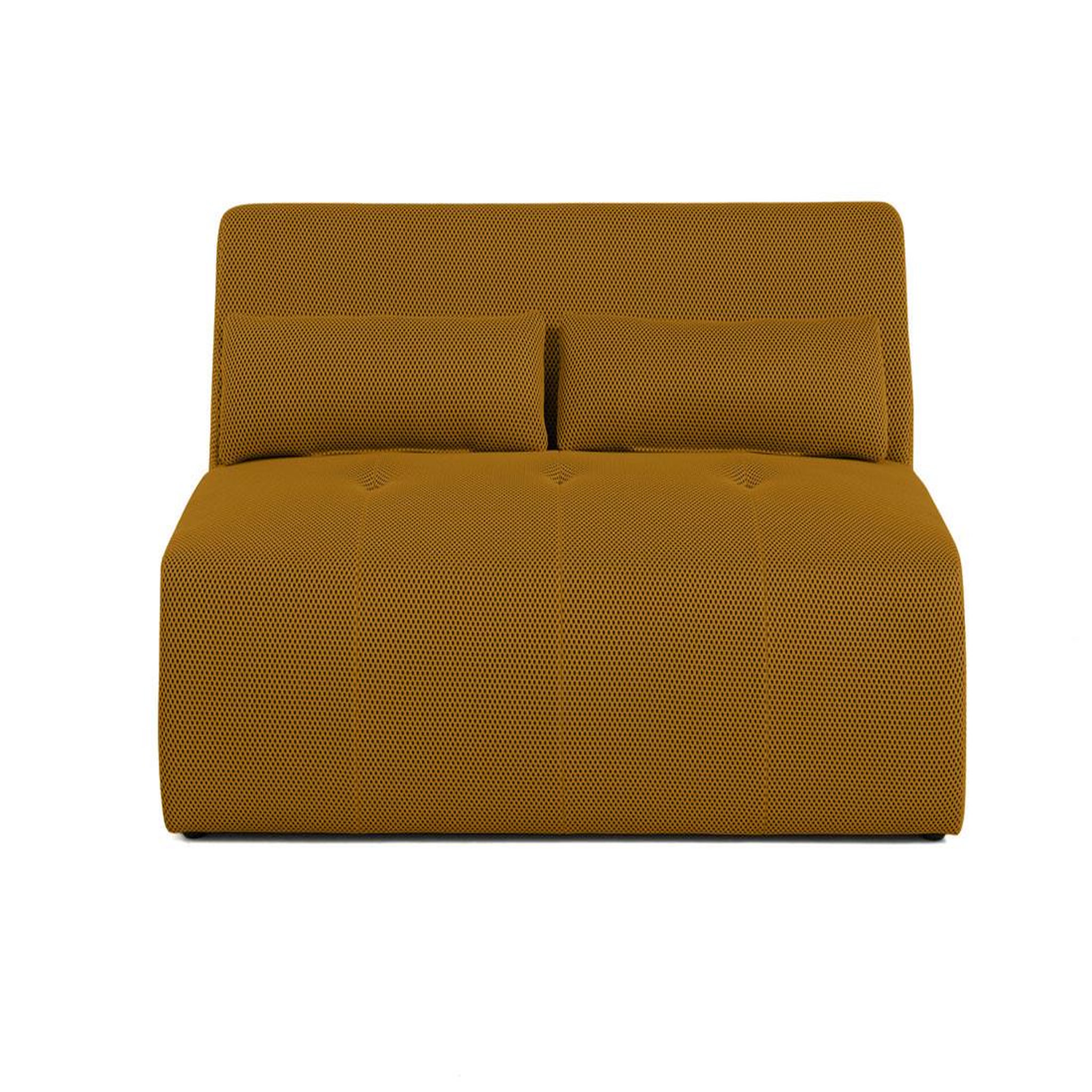 Voir la diapositive 1 : LISA DESIGN Onyx - canapé droit 2 places - en tissu mailles 3d