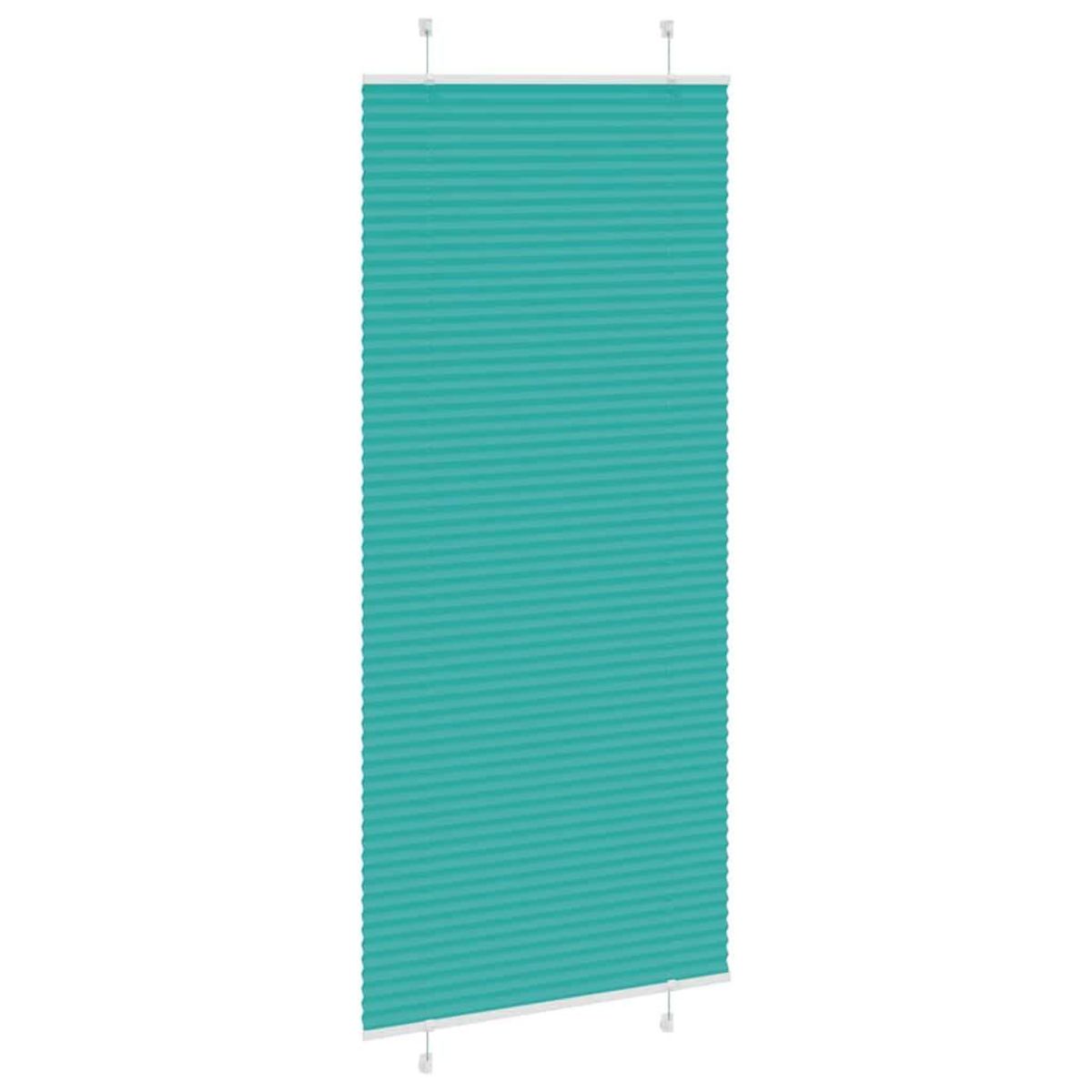 VIDAXL Store plisse vert petrole 90x200 cm largeur du tissu 89,4 cm
