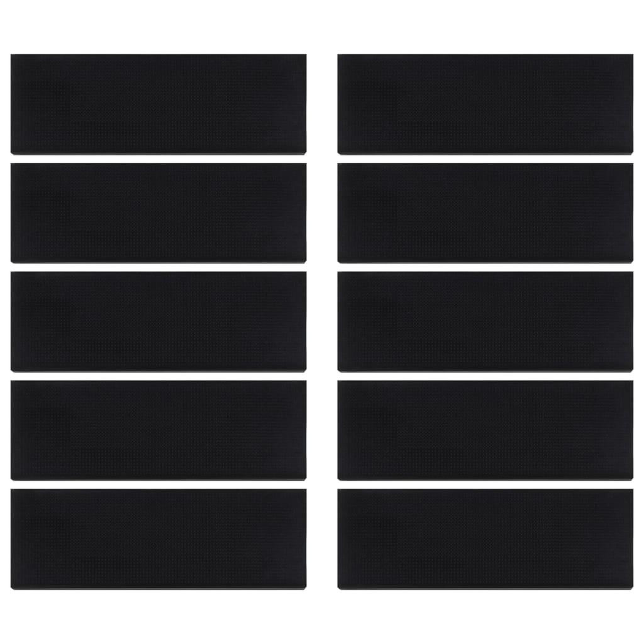 Voir la diapositive 3 : VIDAXL Marches d'escalier 10 pcs 25x75 cm caoutchouc