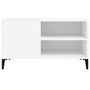 Voir la diapositive 5 : VIDAXL Armoire a disques blanc 84,5x38x48 cm bois d'ingenierie