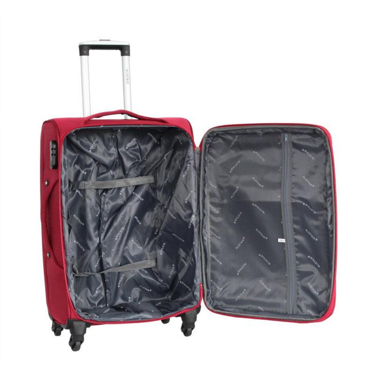 Alistair Valise taille moyenne Alistair - Collection Plume 2.0 - 4 roues - Toile souple