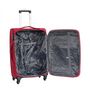 Voir la diapositive 4 : Alistair Valise taille moyenne Alistair - Collection Plume 2.0 - 4 roues - Toile souple