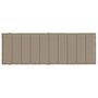 Voir la diapositive 5 : VIDAXL Coussin de chaise longue taupe 186x58x3 cm tissu oxford