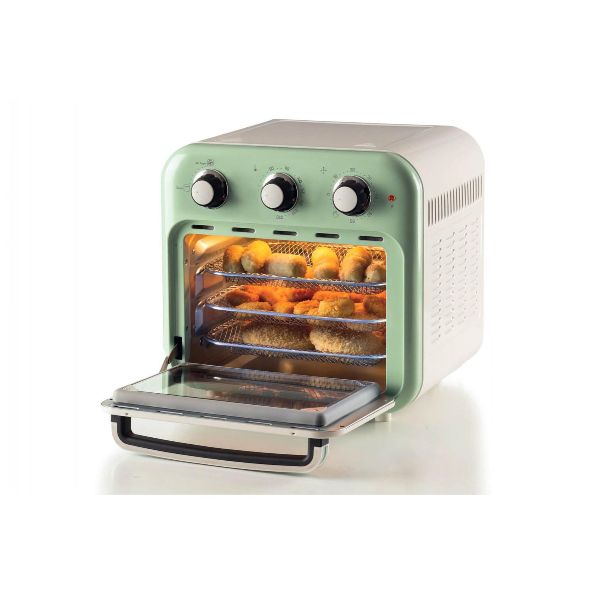 Voir la diapositive 3 : ARIETE Friteuse Ariete Vintage 4632/04 16L Vert