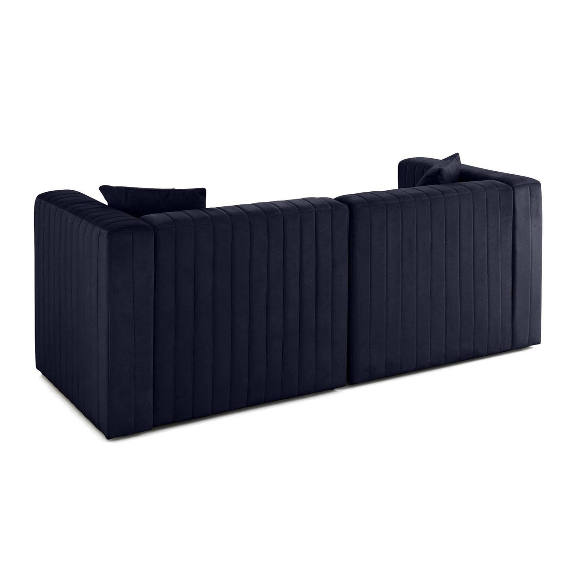 LISA DESIGN Nova - canapé modulable 2 places - en velours