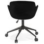 Voir la diapositive 5 : Paris Prix Fauteuil Design  Laurie  80cm Noir
