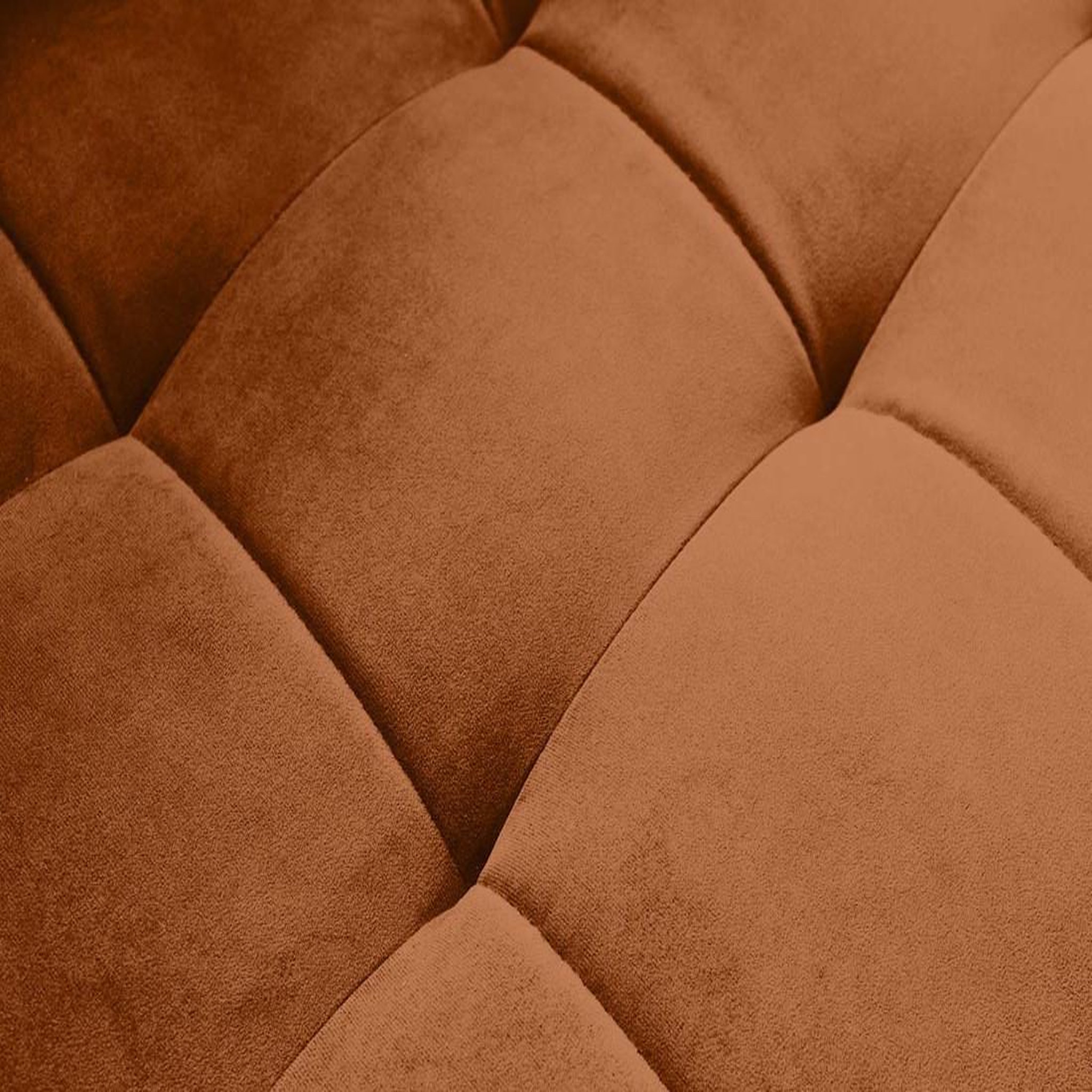 Voir la diapositive 5 : BEST MOBILIER Anna - canapé d'angle droit - 5 places - convertible - en velours