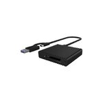 Icy Box Lecteur multi-cartes icy-box IB-CR404-C31 avec connexion USB 3.2 - noir
