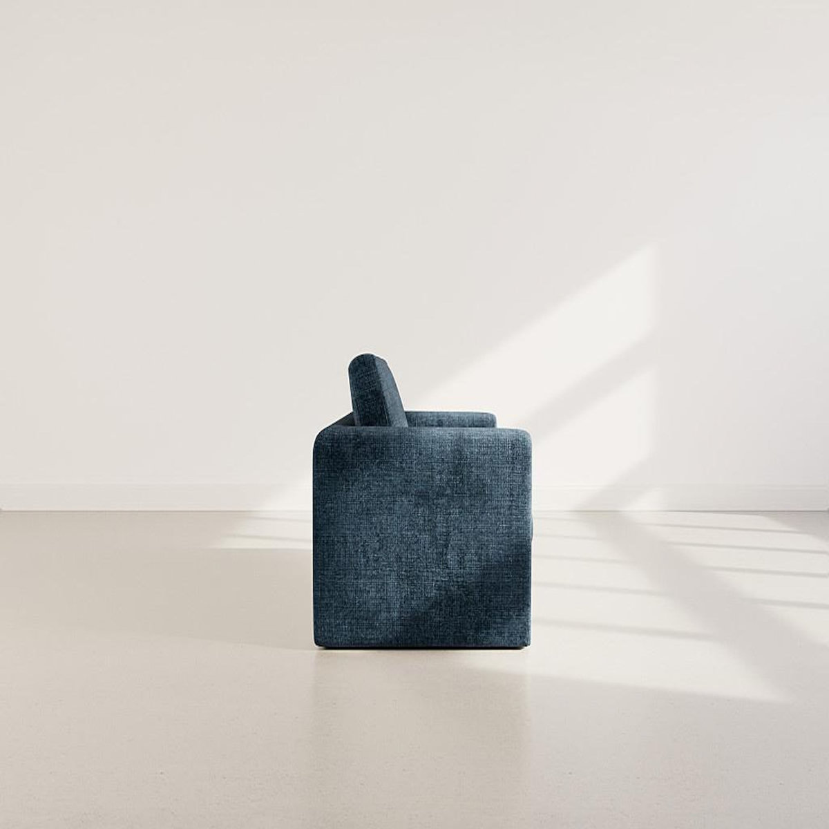 BEST MOBILIER Marilia - canapé 2 places convertible déplimousse en velours texturé