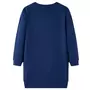 VIDAXL Robe sweatshirt pour enfants bleu marine 140