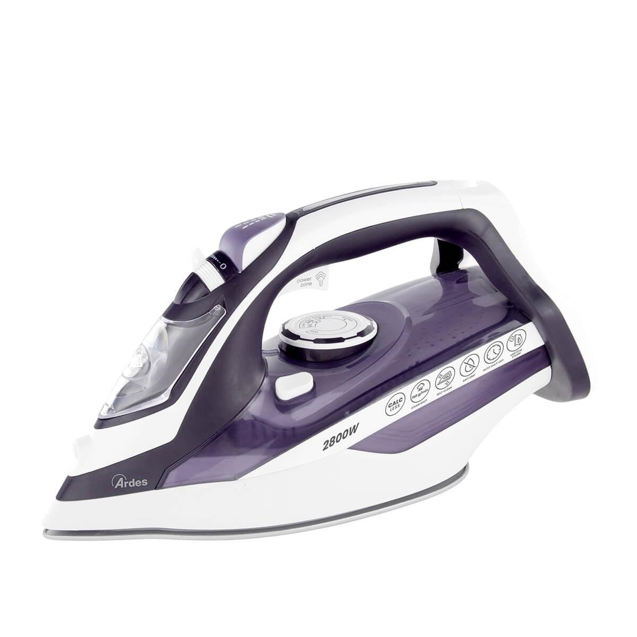 Voir la diapositive 2 : Ardes Ardes arstir03w – vapor pro deluxe w – fer blanc 2800w
