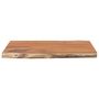 Voir la diapositive 5 : VIDAXL Dessus de table 70x60x2,5 cm rectangulaire bois massif acacia