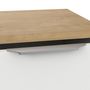 Voir la diapositive 3 : Buffet 3 portes 2 tiroirs L121 cm ILYES