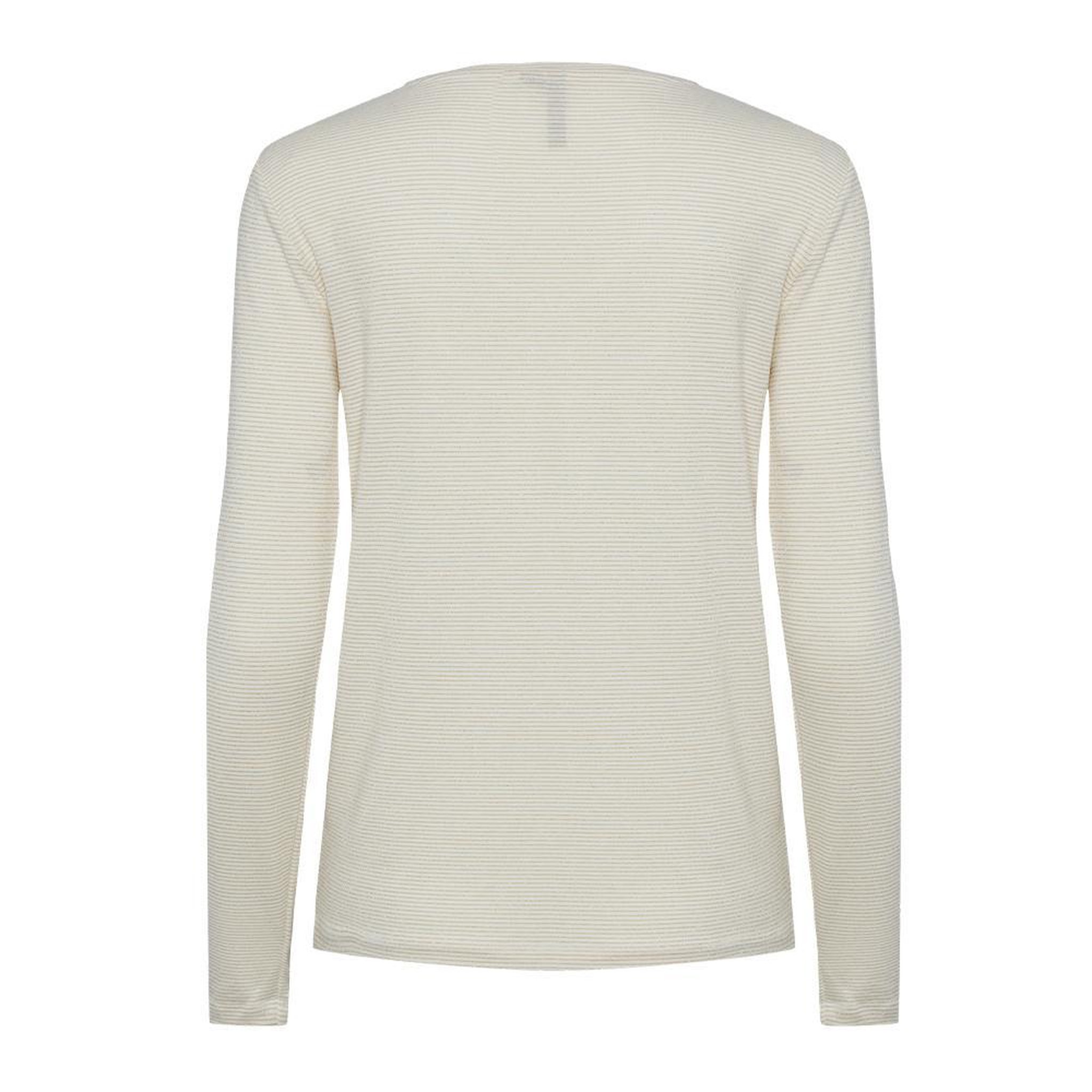 Voir la diapositive 2 : Pieces T Shirt Manches Longues Blanc/ Femme Pieces Billo