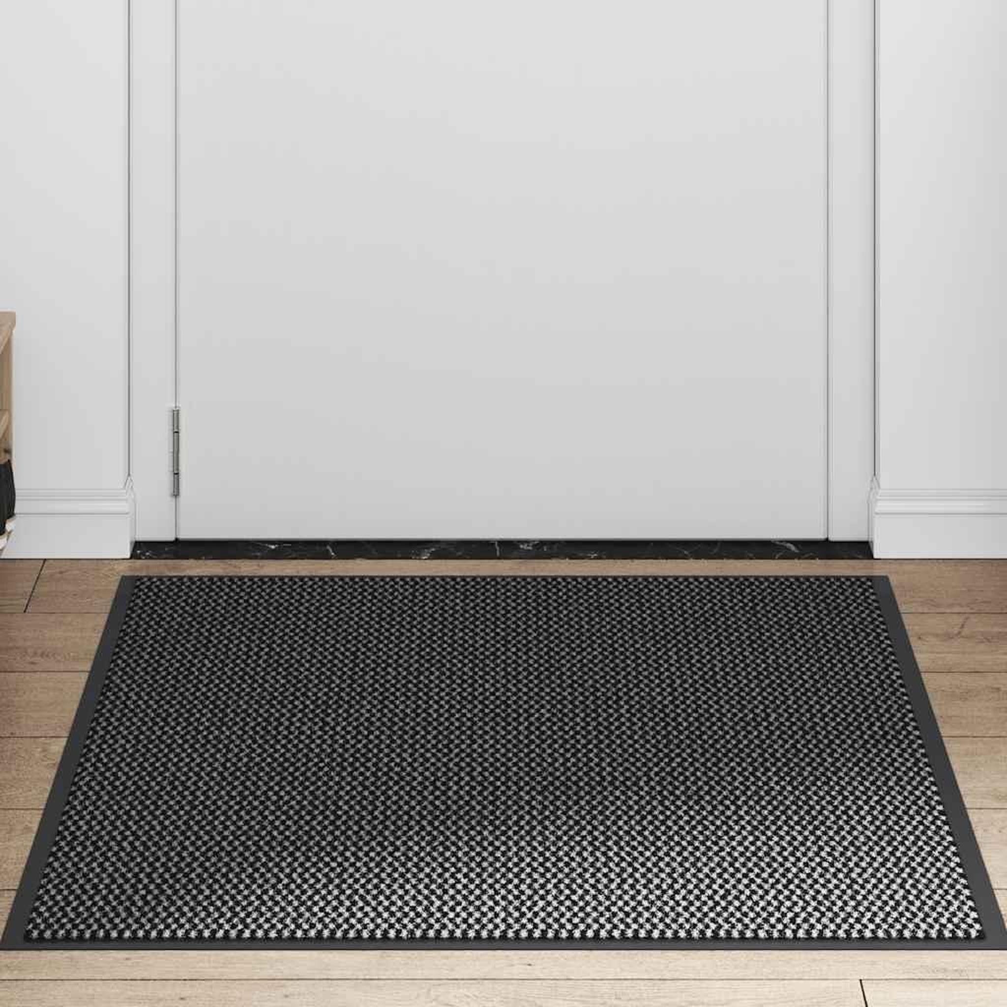 Voir la diapositive 2 : VIDAXL Paillasson anthracite 90x150 cm