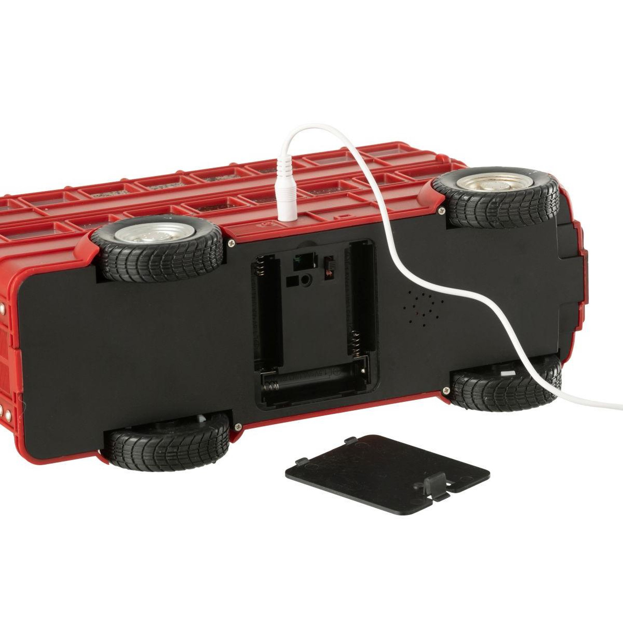 Voir la diapositive 4 : J-LINE Bus musique à led  père-noël  29cm multicolore