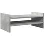 Voir la diapositive 6 : VIDAXL Support de moniteur gris béton 50x27x20 cm bois d ingénierie