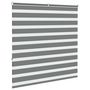 Voir la diapositive 4 : VIDAXL Store zebre gris fonce largeur du tissu 140,9 cm polyester