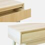 ALICE'S HOME Console décor bois 2 tiroirs - Linear