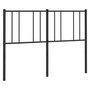 Voir la diapositive 2 : VIDAXL Tete de lit metal noir 140 cm