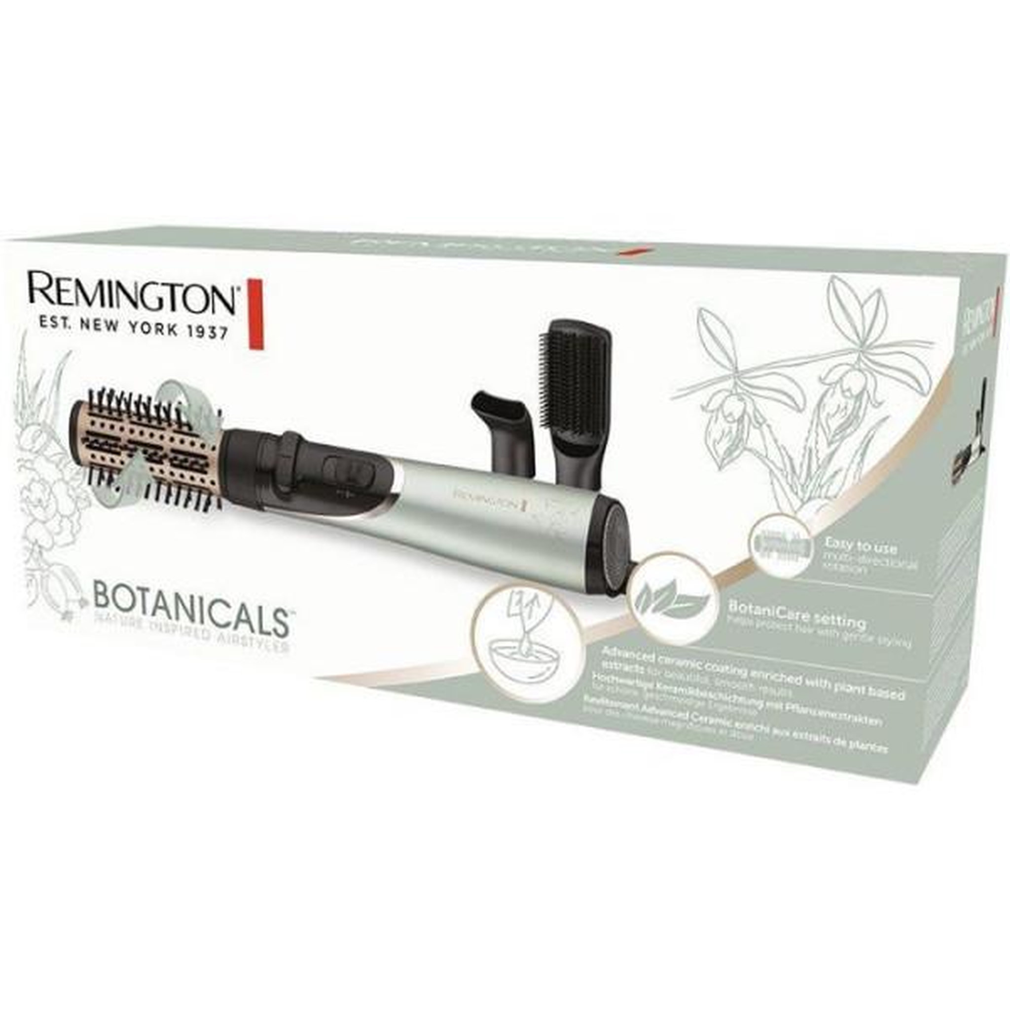 Voir la diapositive 4 : REMINGTON Brosse a air chaud Remington 45754 560 100 Multicolore