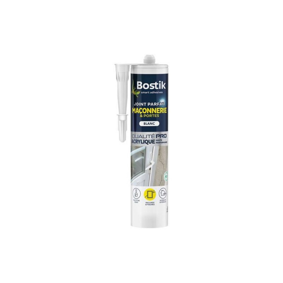 Bostik JOINT PARFAIT MACON.HUISS.BLANC 280ML BOSTIK - 30616655