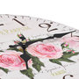 Voir la diapositive 4 : VIDAXL Horloge murale vintage Fleur 30 cm