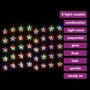 VIDAXL Guirlande lumineuse a etoiles LED 200 LED Colore 8 fonctions