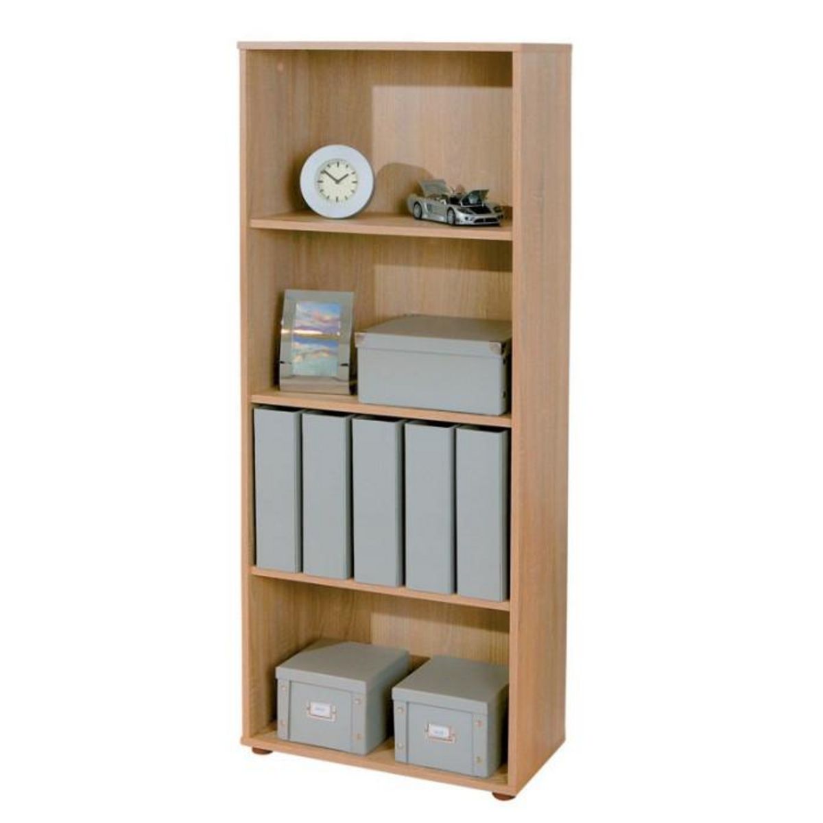 Paris Prix Étagère 4 Niveaux  Delnice  145cm Chêne Sonoma