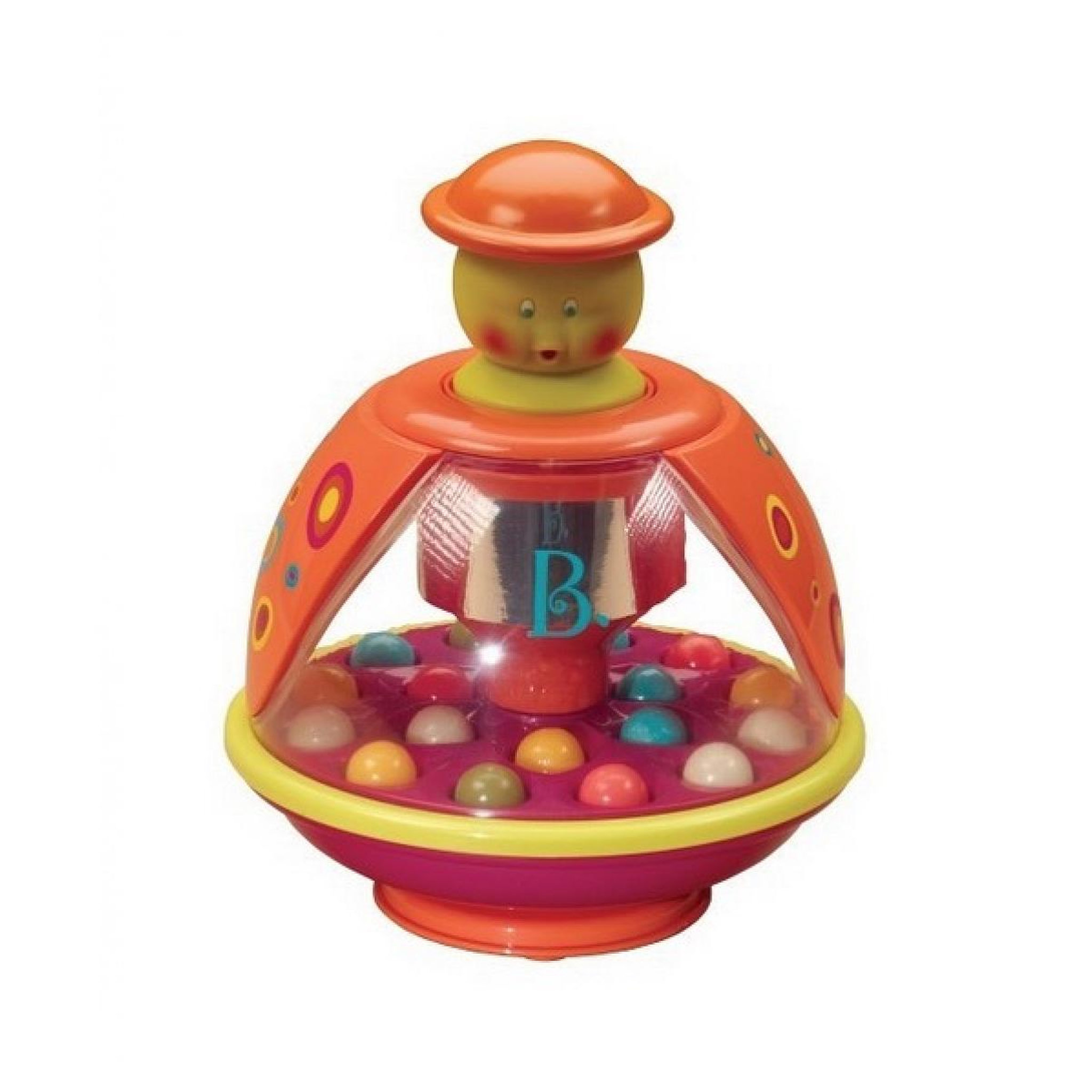Voir la diapositive 2 : mybtoys Toupie poppitoppy a billes